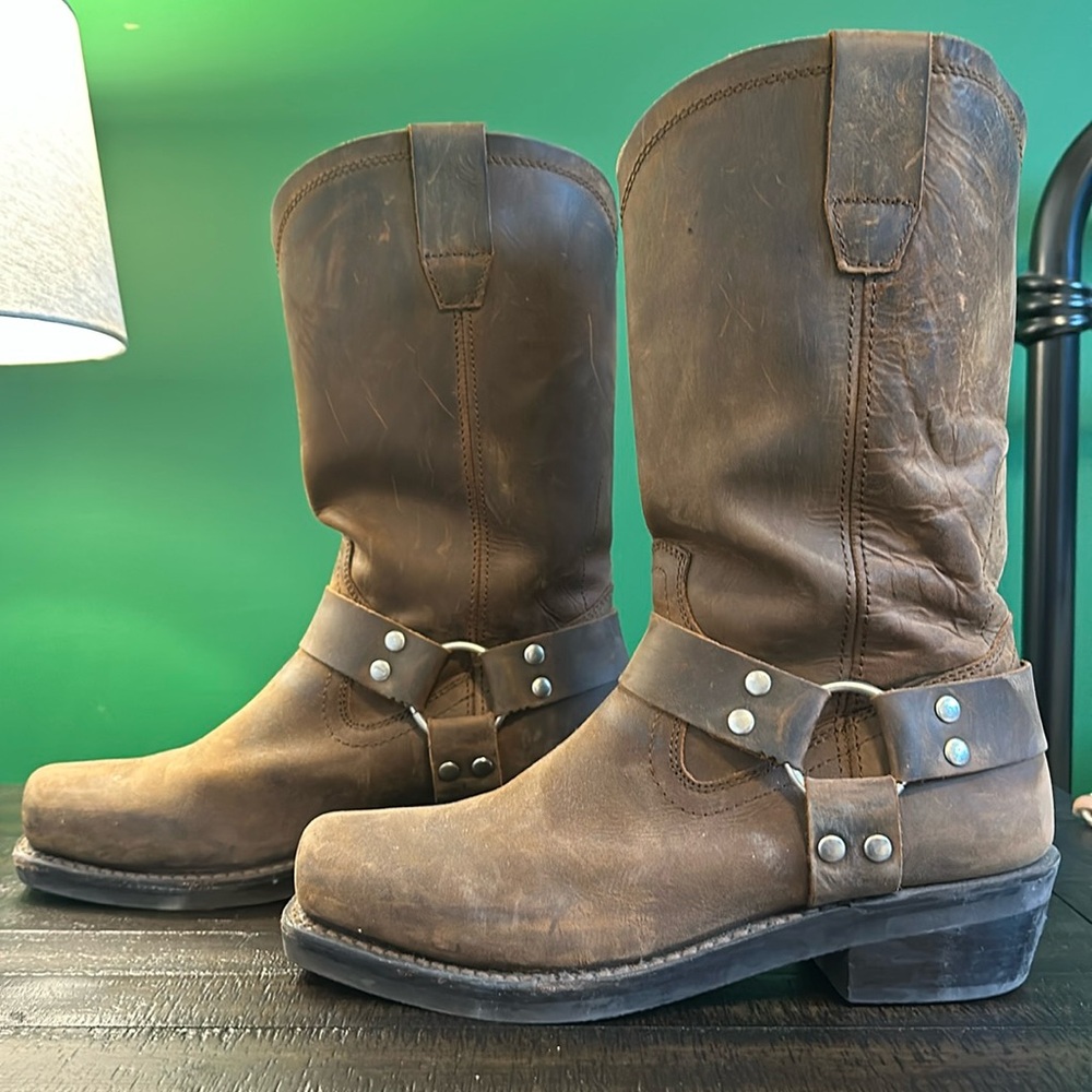 Brothers/Sons Men’s Pull On Motorcycle Boots